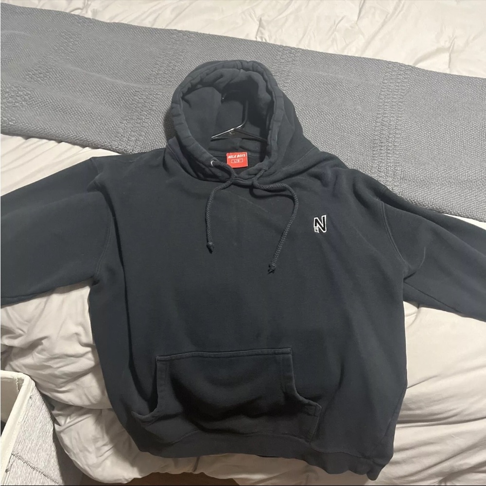 Nelk Boys Full Send OG Hoodie Mens Large Black